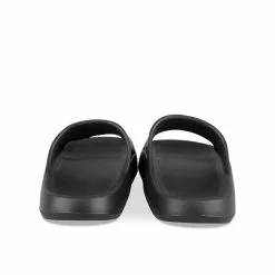 Claquettes NOIR COTTON BELT -Claquettes Soldes claquettes noir cotton belt 8