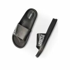 Claquettes NOIR DENIM SIDE -Claquettes Soldes claquettes noir denim side 28