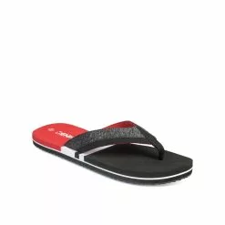 Claquettes NOIR DENIM SIDE