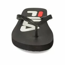 Claquettes NOIR FILA -Claquettes Soldes claquettes noir fila 25