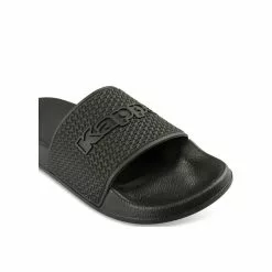 Claquettes NOIR KAPPA 11 Claquettes NOIR KAPPA -Claquettes Soldes claquettes noir kappa 9