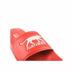 Claquettes ROUGE AIRNESS -Claquettes Soldes claquettes rouge airness 4