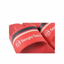 Claquettes ROUGE SERGIO TACCHINI -Claquettes Soldes claquettes rouge sergio tacchini 4