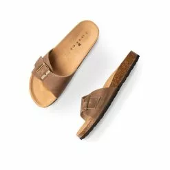 Mules BEIGE CAPE BOARD CUIR -Claquettes Soldes mules beige cape board cuir 18