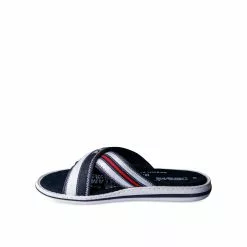 Mules BLANC DENIM SIDE 10 Mules BLANC DENIM SIDE -Claquettes Soldes mules blanc denim side 3