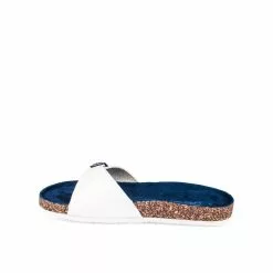 Mules BLANC DENIM SIDE -Claquettes Soldes mules blanc denim side 8