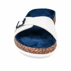 Mules BLANC DENIM SIDE -Claquettes Soldes mules blanc denim side 9