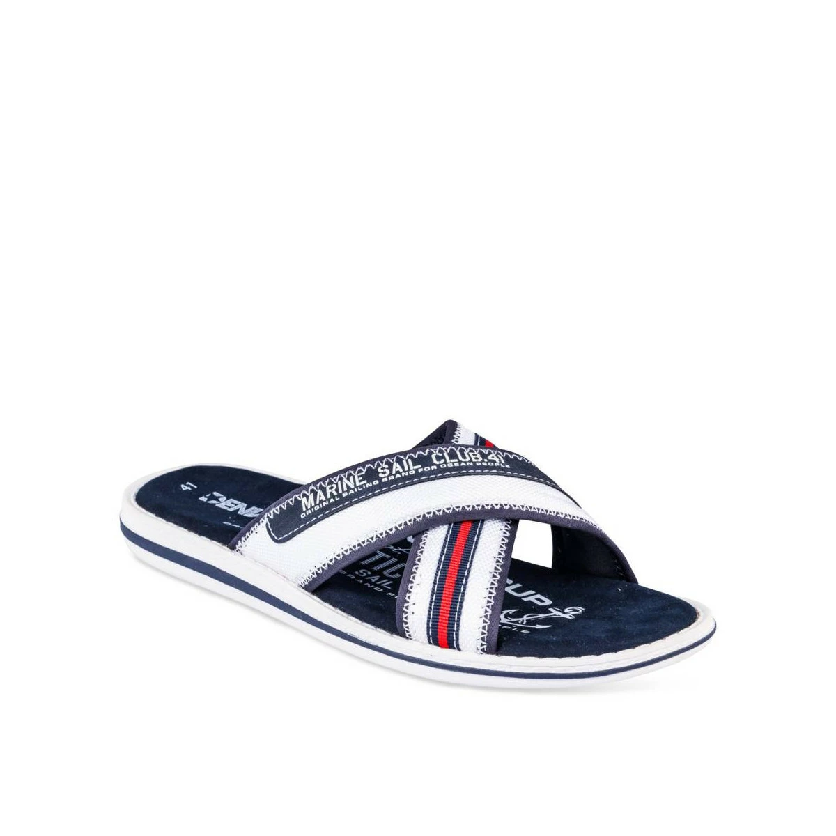 Mules BLANC DENIM SIDE 3 Mules BLANC DENIM SIDE