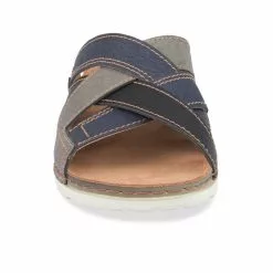 Mules BLEU CAPE BOARD -Claquettes Soldes mules bleu cape board 14