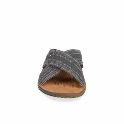 Mules BLEU CAPE MOUNTAIN -Claquettes Soldes mules bleu cape mountain 10