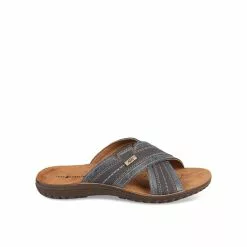 Mules BLEU CAPE MOUNTAIN -Claquettes Soldes mules bleu cape mountain 7