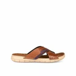 Mules COGNAC CAPE BOARD CUIR 11 Mules COGNAC CAPE BOARD CUIR -Claquettes Soldes mules cognac cape board cuir 2