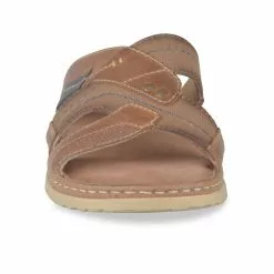 Mules COGNAC MEGIS CASUAL -Claquettes Soldes mules cognac megis casual 11