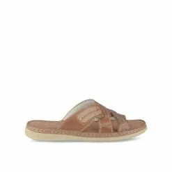 Mules COGNAC MEGIS CASUAL