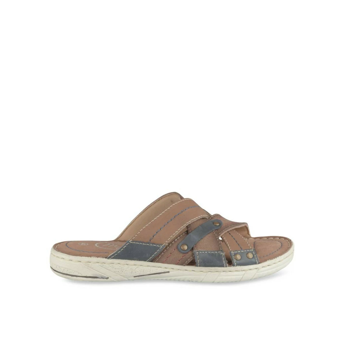 Mules COGNAC MEGIS CASUAL 3 Mules COGNAC MEGIS CASUAL