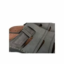 Mules GRIS ARIZONA BY PATRIZIA -Claquettes Soldes mules gris arizona by patrizia 4