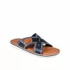 Mules MARINE DENIM SIDE CUIR -Claquettes Soldes mules marine denim side cuir 5