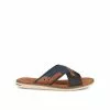 Mules MARINE LEE COOPER 1 Mules MARINE LEE COOPER -Claquettes Soldes mules marine lee cooper
