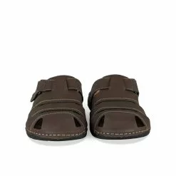 Mules MARRON ARIZONA BY PATRIZIA -Claquettes Soldes mules marron arizona by patrizia 7