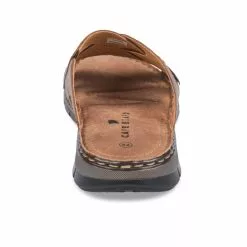 Mules MARRON CAPE BOARD CUIR -Claquettes Soldes mules marron cape board cuir 24