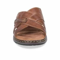 Mules MARRON CAPE BOARD CUIR -Claquettes Soldes mules marron cape board cuir 26