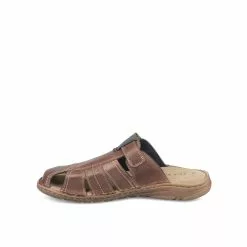 Mules MARRON CAPE BOARD CUIR -Claquettes Soldes mules marron cape board cuir 30