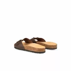 Mules MARRON CAPE BOARD CUIR -Claquettes Soldes mules marron cape board cuir 34