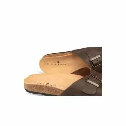 Mules MARRON CAPE BOARD CUIR -Claquettes Soldes mules marron cape board cuir 36