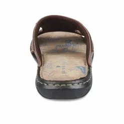 Mules MARRON CAPE BOARD CUIR -Claquettes Soldes mules marron cape board cuir 39