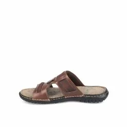 Mules MARRON CAPE BOARD CUIR -Claquettes Soldes mules marron cape board cuir 40