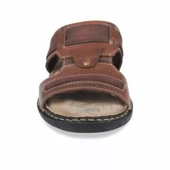 Mules MARRON CAPE BOARD CUIR -Claquettes Soldes mules marron cape board cuir 41