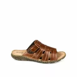 Mules MARRON CAPE MOUNTAIN CUIR -Claquettes Soldes mules marron cape mountain cuir 16