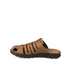 Mules MARRON CAPE MOUNTAIN CUIR -Claquettes Soldes mules marron cape mountain cuir 3