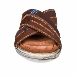 Mules MARRON CAPE MOUNTAIN CUIR -Claquettes Soldes mules marron cape mountain cuir 9