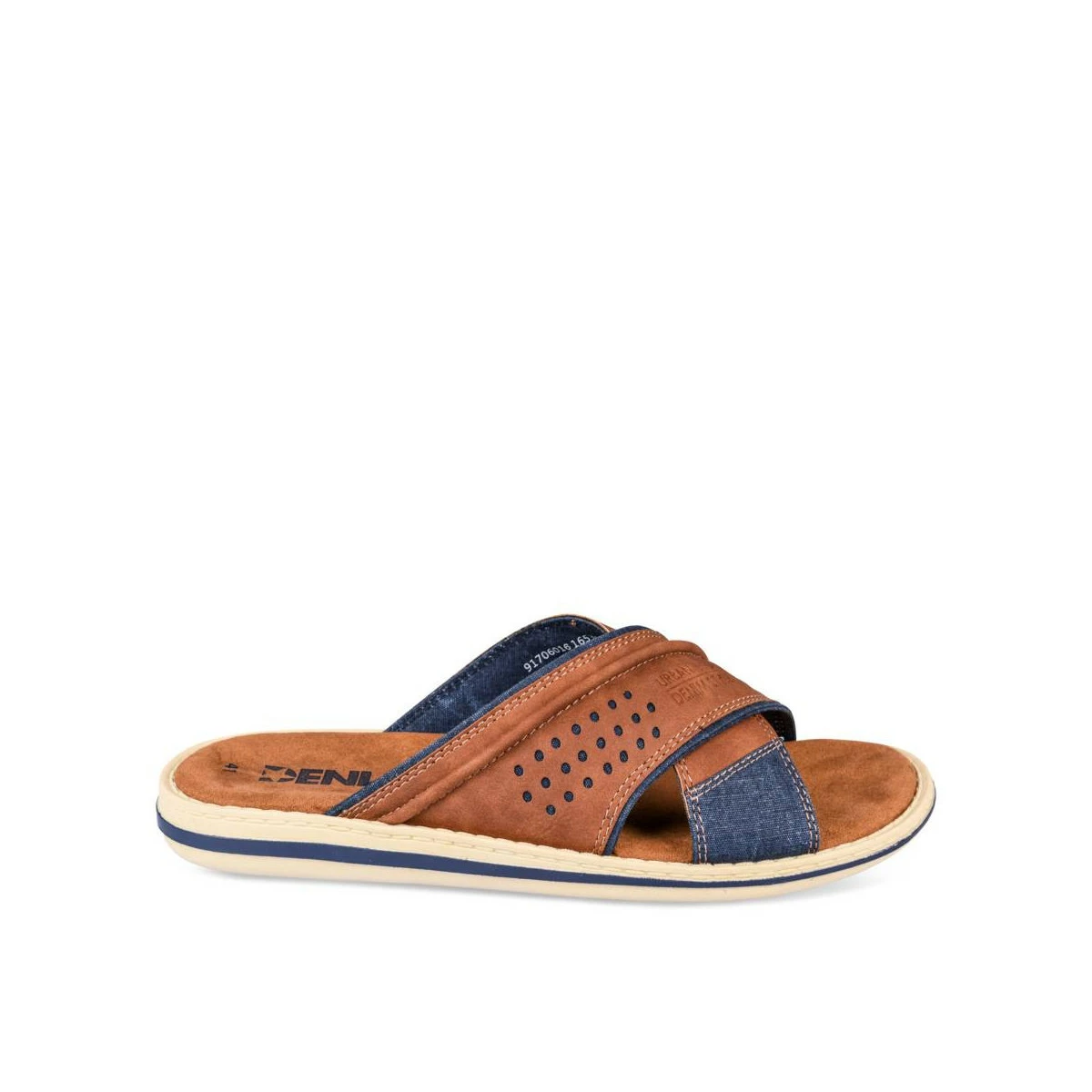 Mules MARRON DENIM SIDE 4 Mules MARRON DENIM SIDE – Image 2