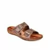 Mules MARRON DENIM SIDE -Claquettes Soldes mules marron denim side 10