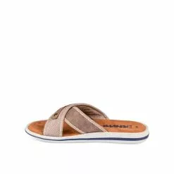 Mules MARRON DENIM SIDE -Claquettes Soldes mules marron denim side 18
