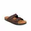 Mules MARRON DENIM SIDE -Claquettes Soldes mules marron denim side 20