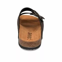 Mules MARRON DENIM SIDE -Claquettes Soldes mules marron denim side 22