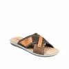 Mules MARRON DENIM SIDE -Claquettes Soldes mules marron denim side 25