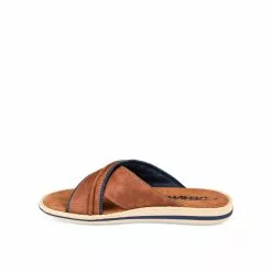 Mules MARRON DENIM SIDE 10 Mules MARRON DENIM SIDE -Claquettes Soldes mules marron denim side 3