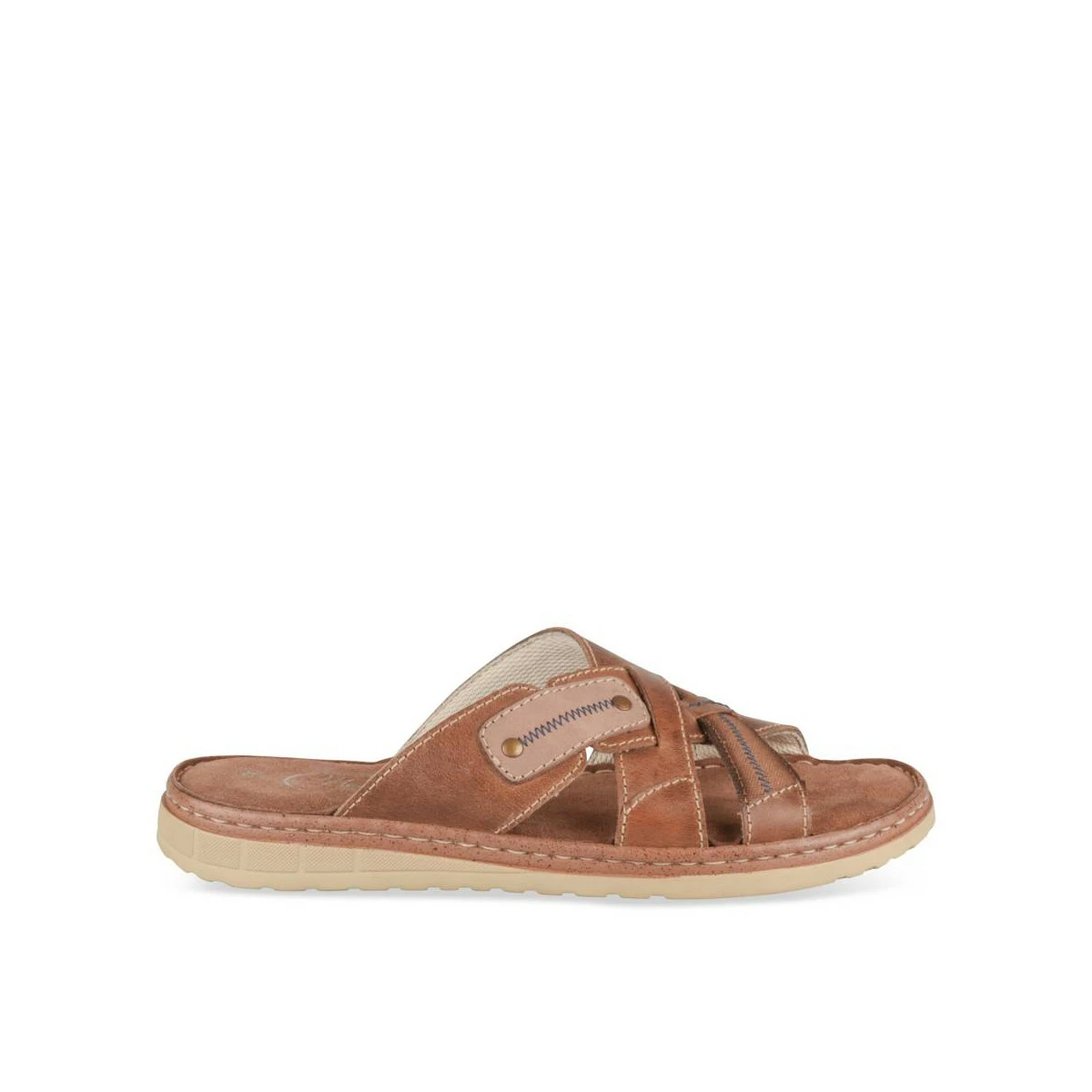 Mules MARRON MEGIS CASUAL 3 Mules MARRON MEGIS CASUAL