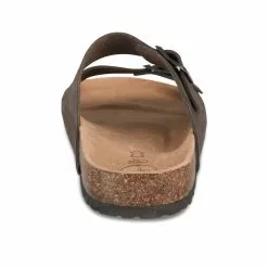 Mules MARRON MEGIS CASUAL -Claquettes Soldes mules marron megis casual 3