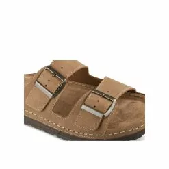 Mules MARRON MEGIS CASUAL -Claquettes Soldes mules marron megis casual 39