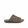 Mules MARRON MEGIS CASUAL -Claquettes Soldes mules marron megis casual 5