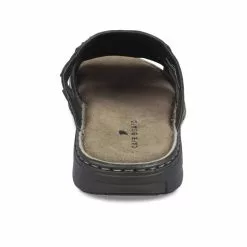 Mules NOIR CAPE BOARD CUIR -Claquettes Soldes mules noir cape board cuir 12