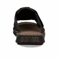 Mules NOIR CAPE BOARD CUIR -Claquettes Soldes mules noir cape board cuir 17