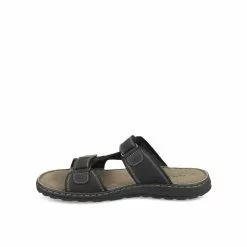 Mules NOIR CAPE BOARD CUIR -Claquettes Soldes mules noir cape board cuir 8