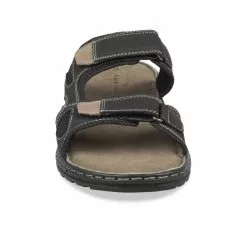 Mules NOIR CAPE BOARD CUIR -Claquettes Soldes mules noir cape board cuir 9