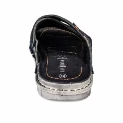 Mules NOIR CAPE MOUNTAIN CUIR -Claquettes Soldes mules noir cape mountain cuir 12